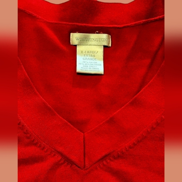 Lot Of 2 Women's Long Sleeve Tops Sz XL Worthington & CATO - Picture 4 of 7
